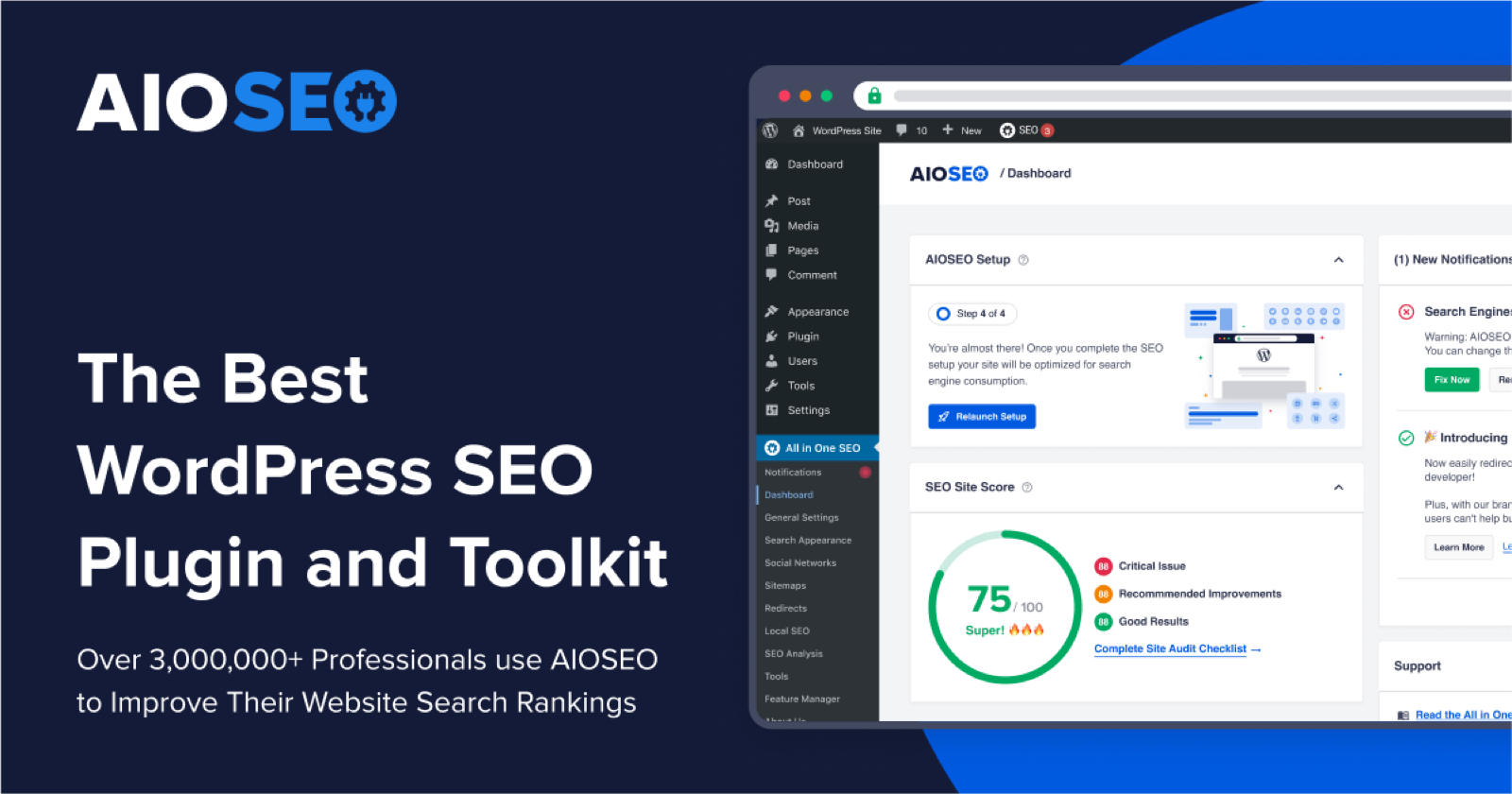 All in One SEO product screenshot