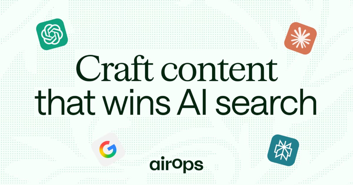 AirOps product screenshot