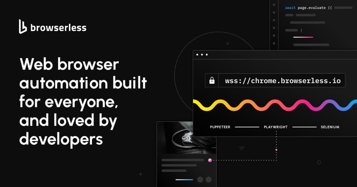 Browserless MCP product screenshot