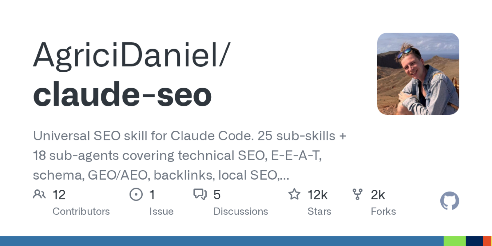 Claude SEO product screenshot