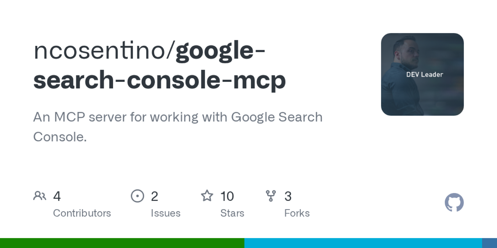 Google Search Console MCP product screenshot