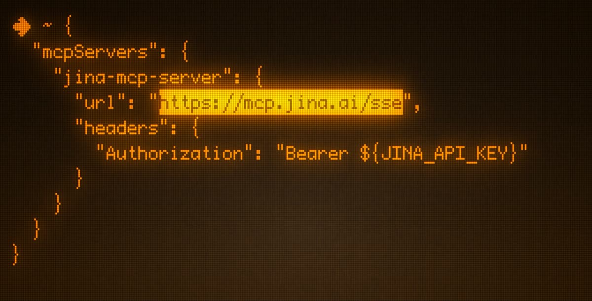 Jina AI MCP product screenshot