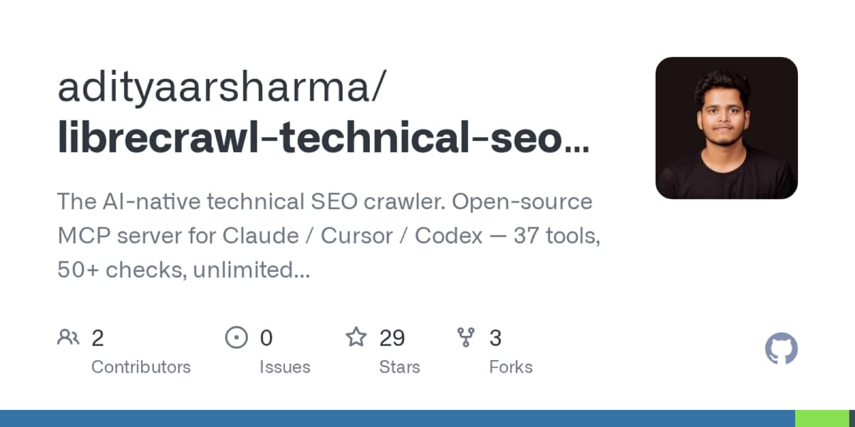 LibreCrawl MCP product screenshot