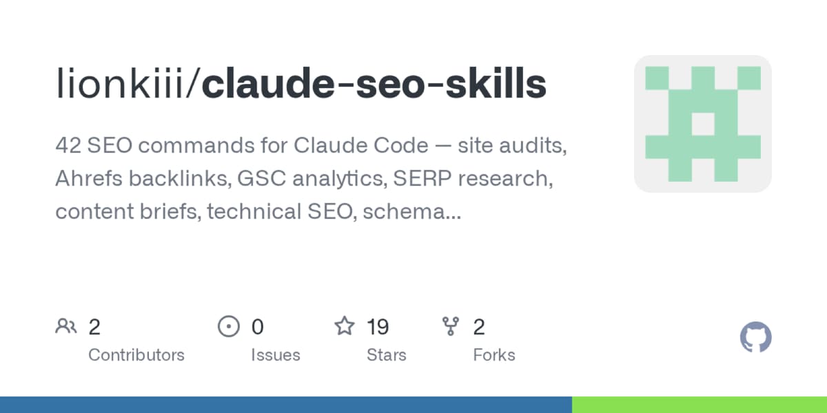 Claude SEO Skills product screenshot