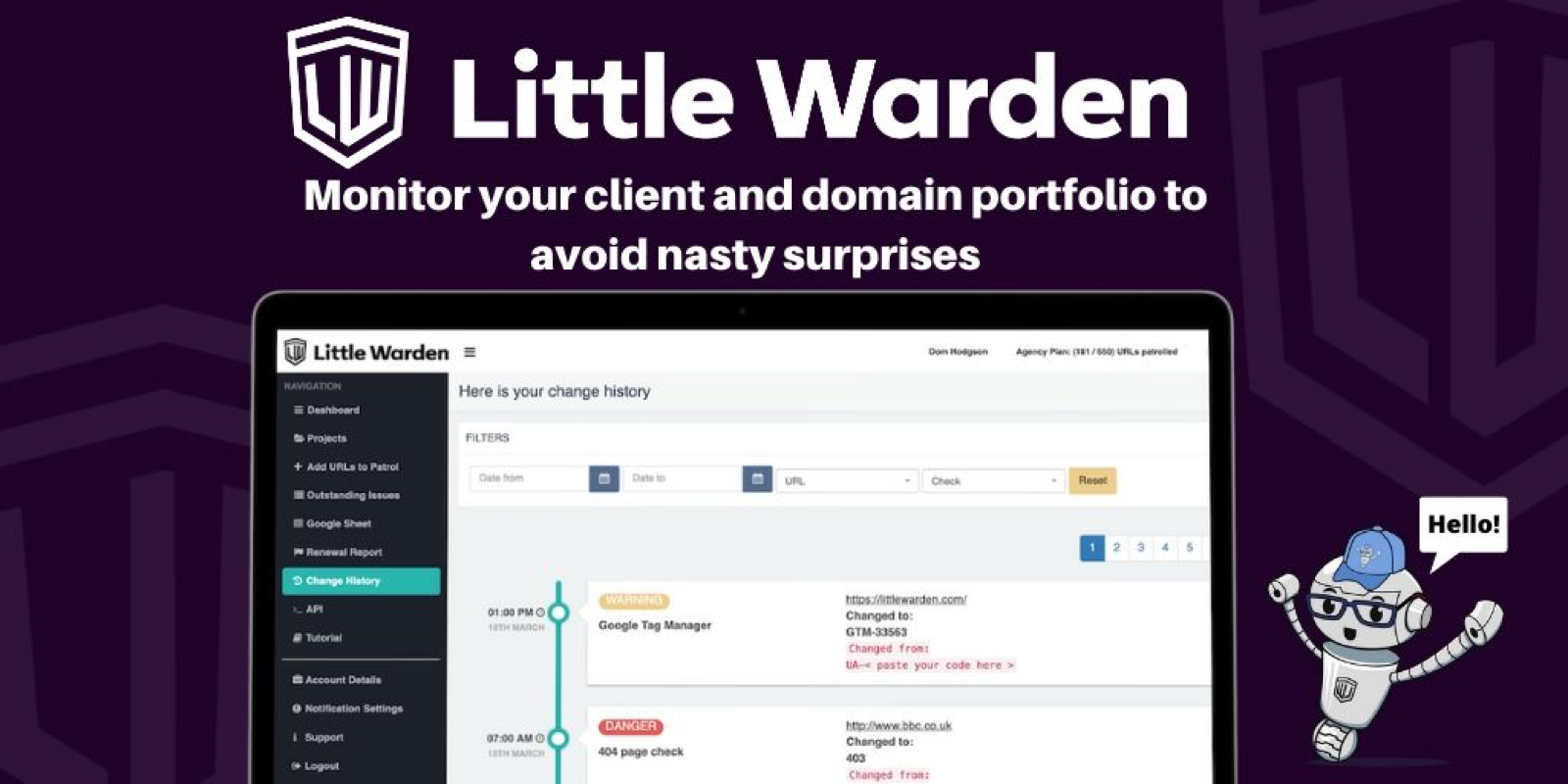 Little Warden product screenshot