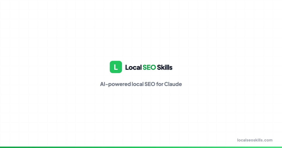 Local SEO Skills product screenshot