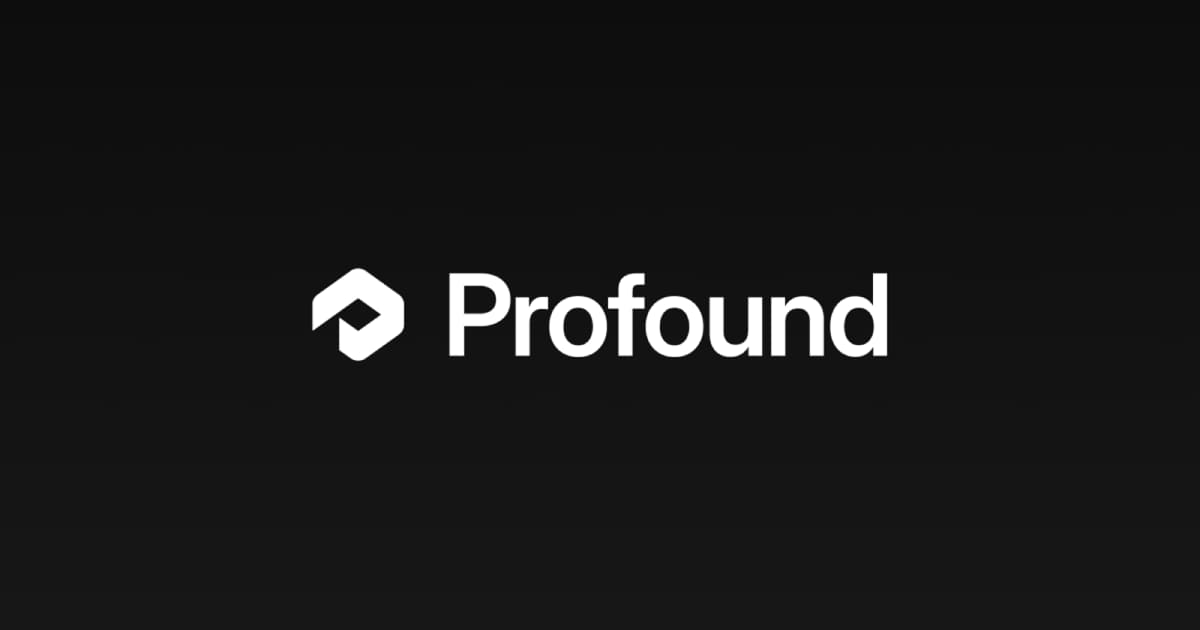 Profound product screenshot