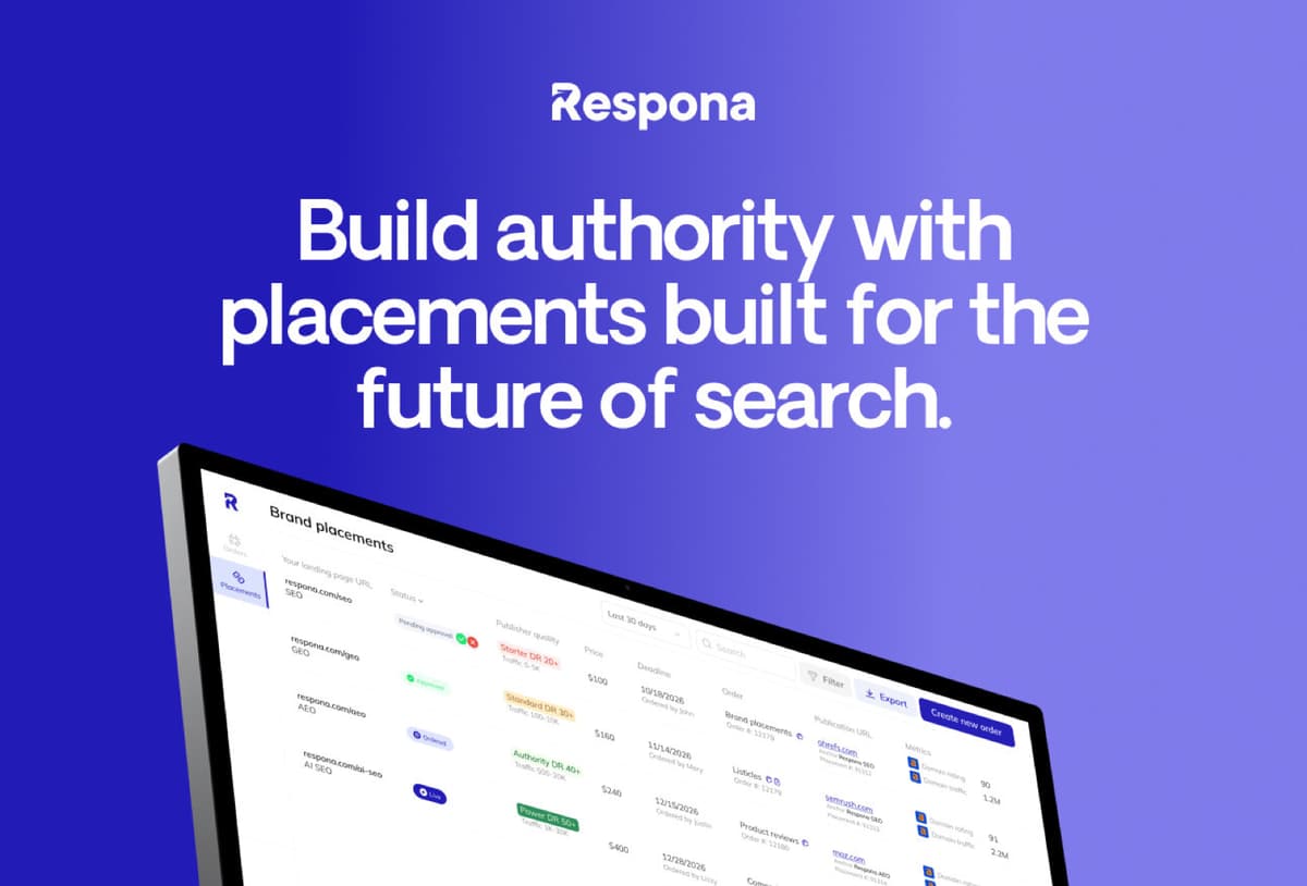 Respona product screenshot