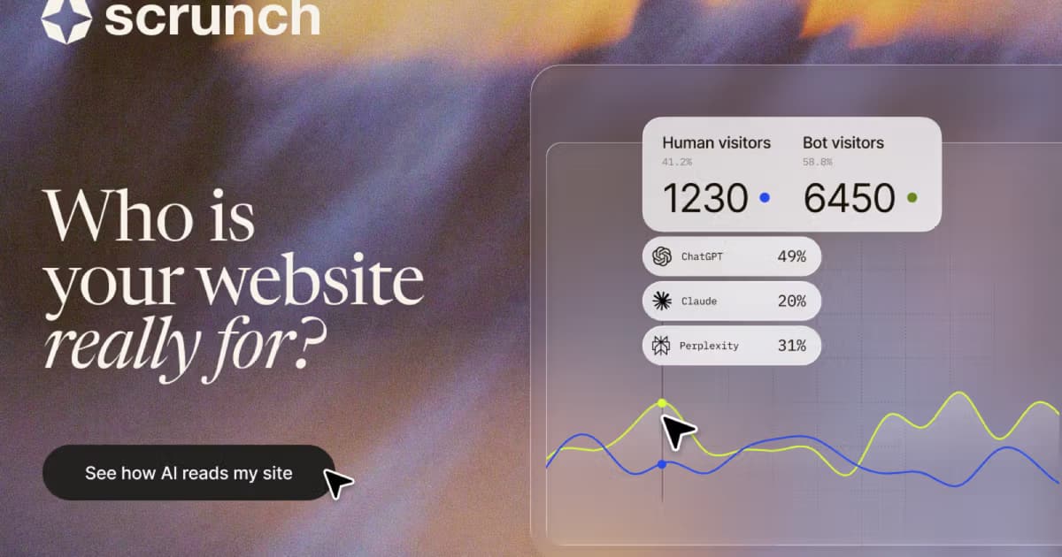 Scrunch product screenshot