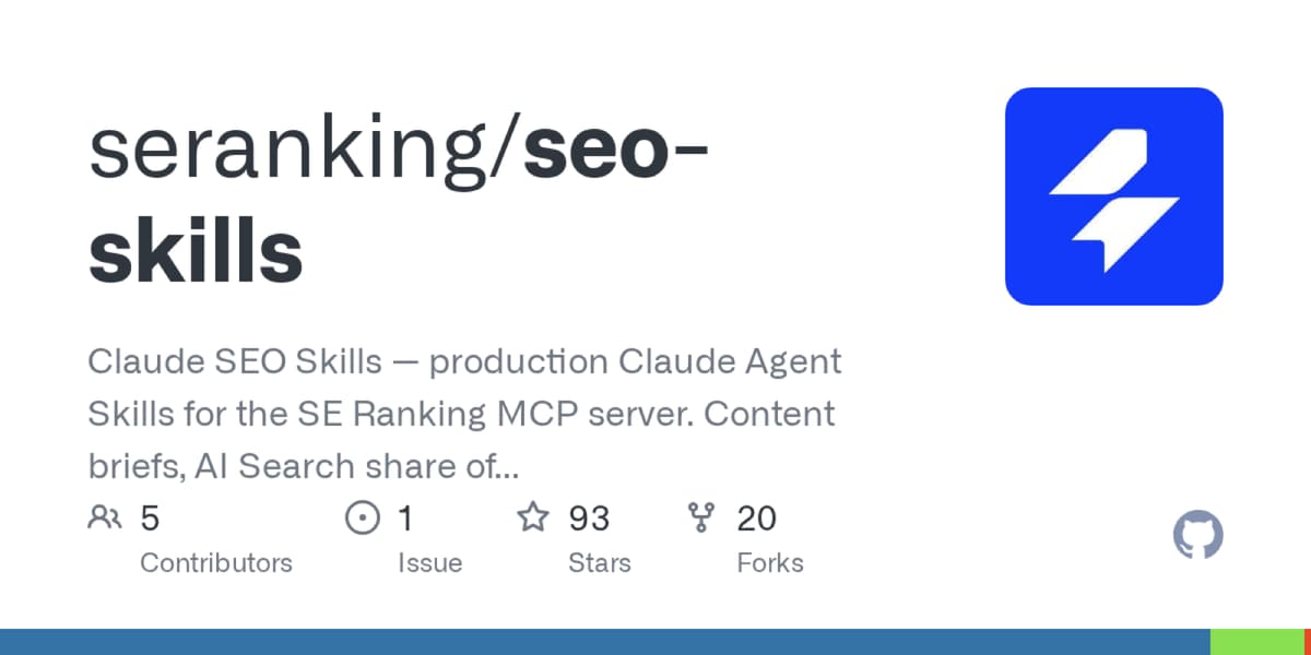 SE Ranking SEO Skills product screenshot