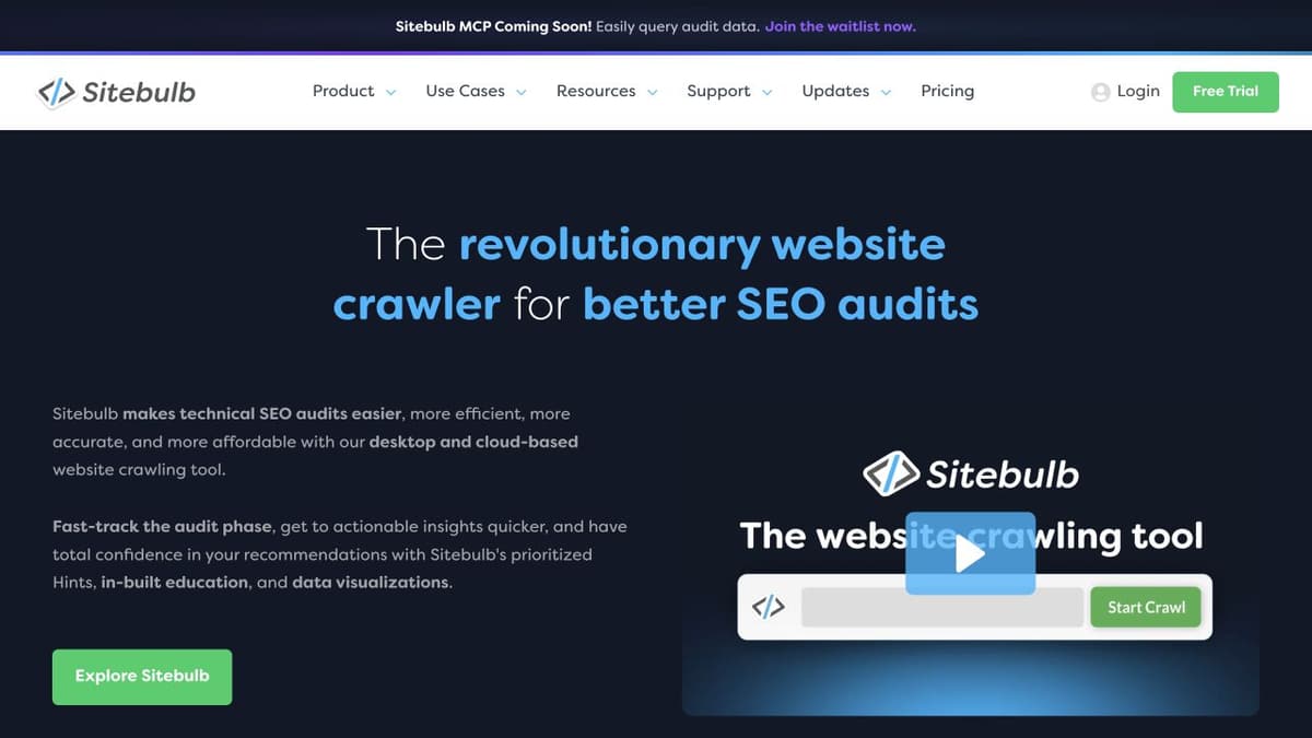 Sitebulb product screenshot