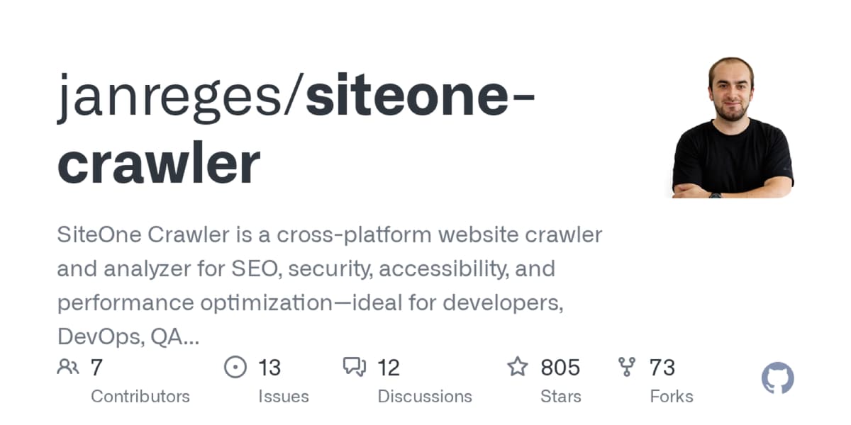 SiteOne Crawler product screenshot
