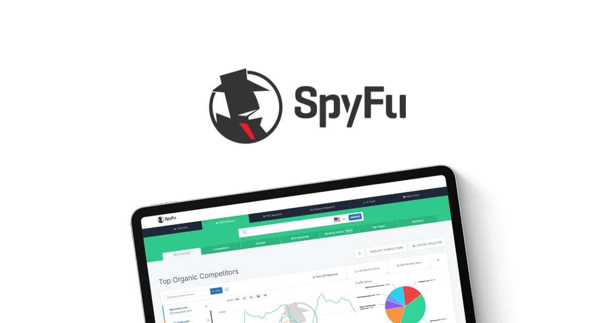 SpyFu product screenshot