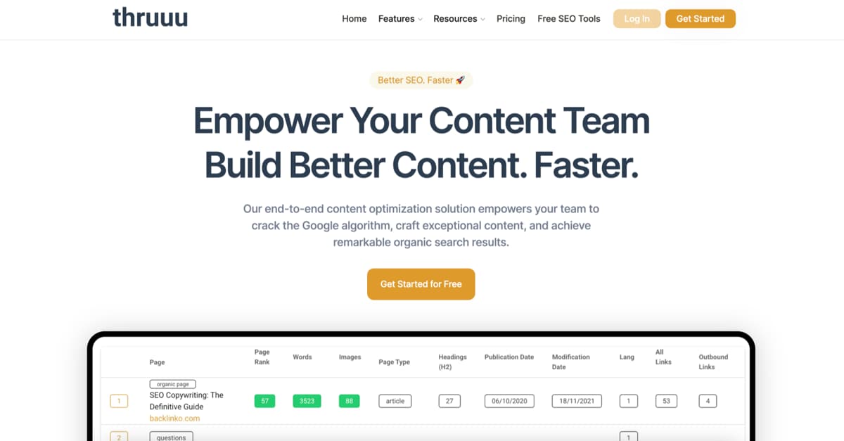 thruuu product screenshot